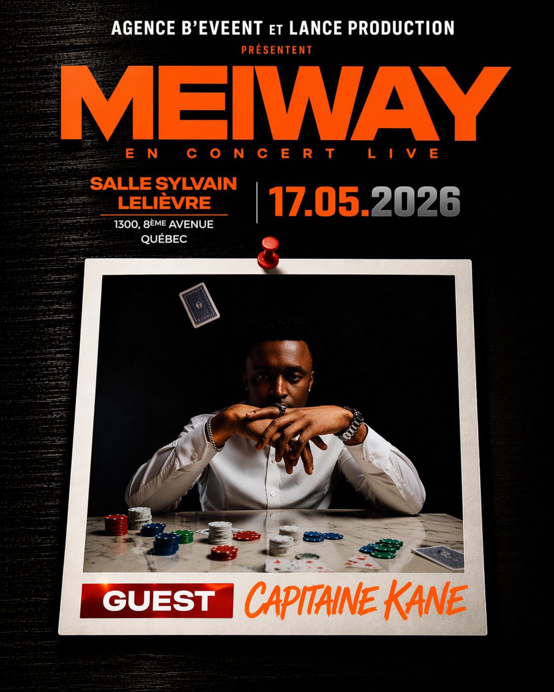 Affiche Meiway en concert live