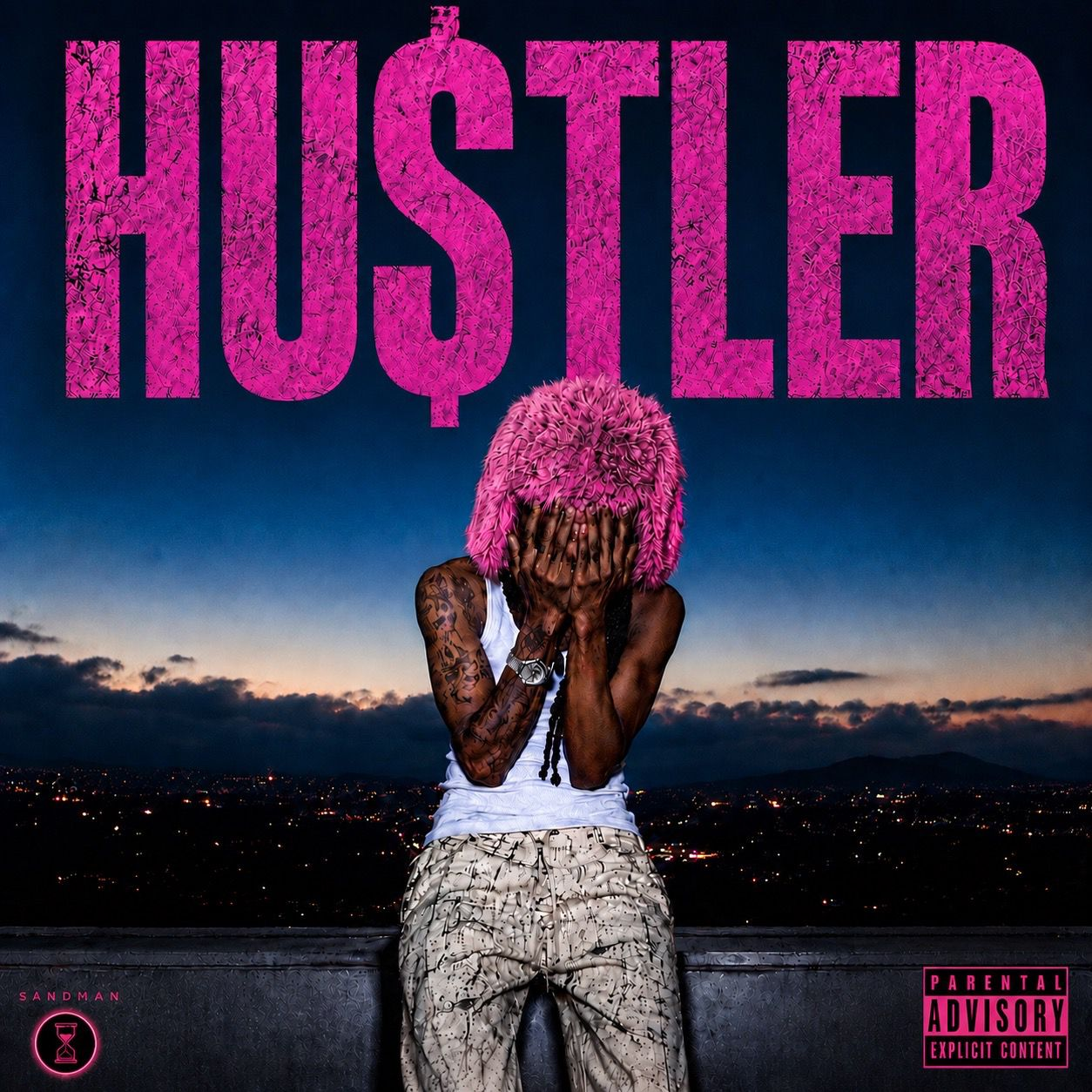 Pochette du single HUSTLER de Likkle Glee